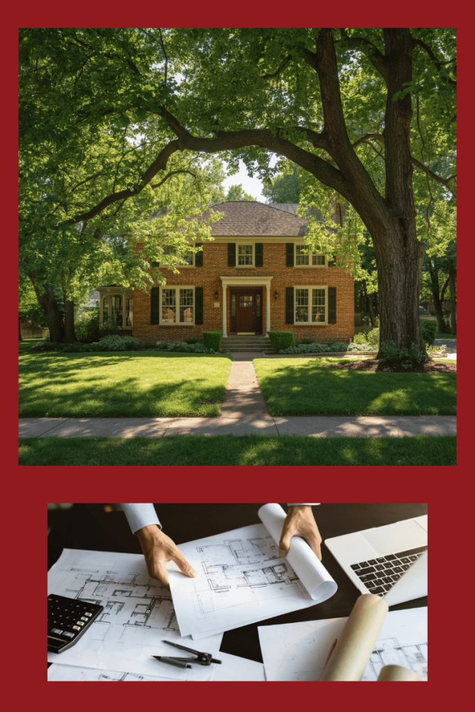Architectural renovation plans for an older Duluth home being updated to meet modern Minnesota Energy Code standards.